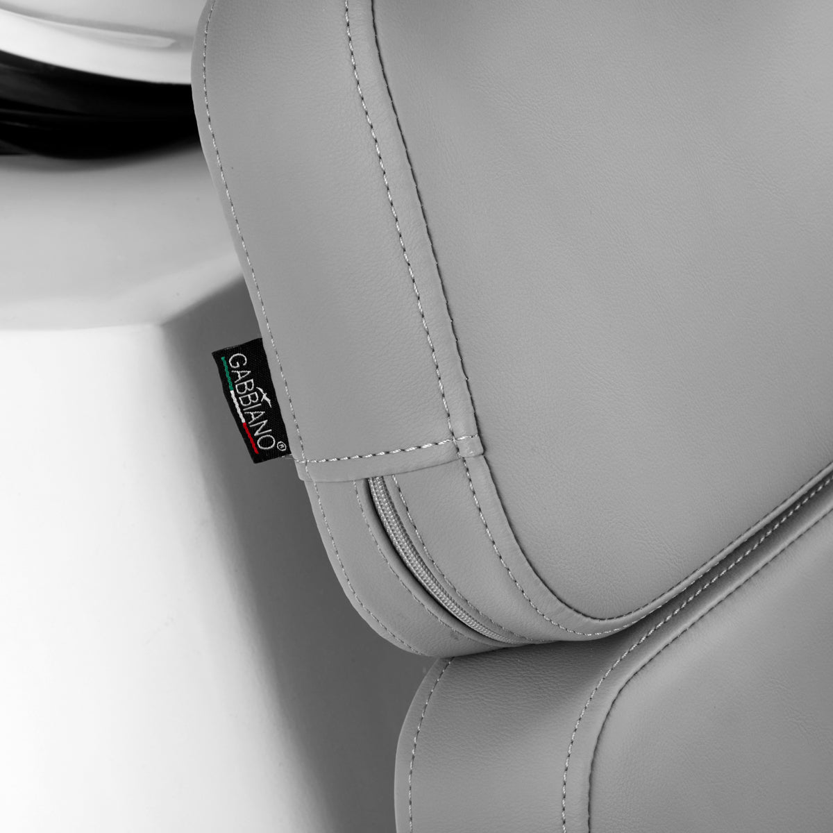 Gabbiano Porto grey hair wash unit for salon, featuring a comfortable chair and basin for professional hairdressing services.