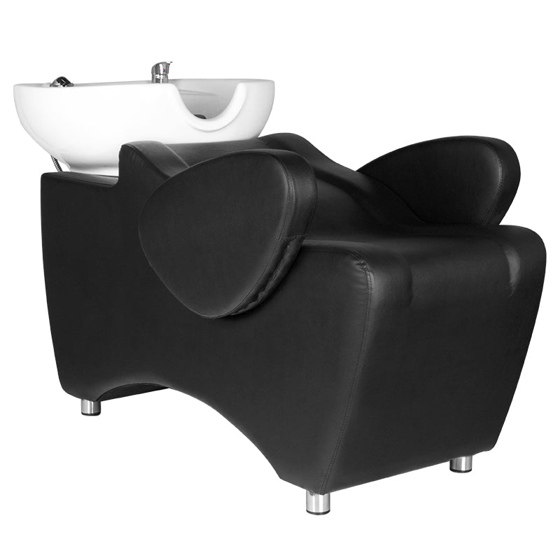 Hair system hsb46 hairdressing wash unit black - BVShop