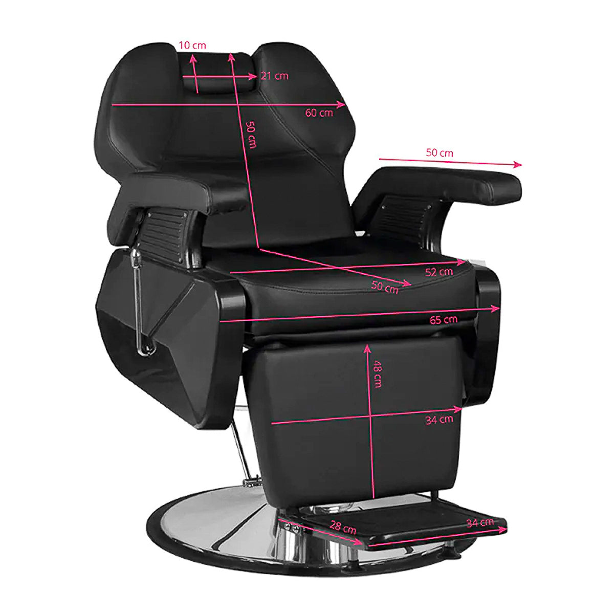 Hair system new york black barber chair - BVShop