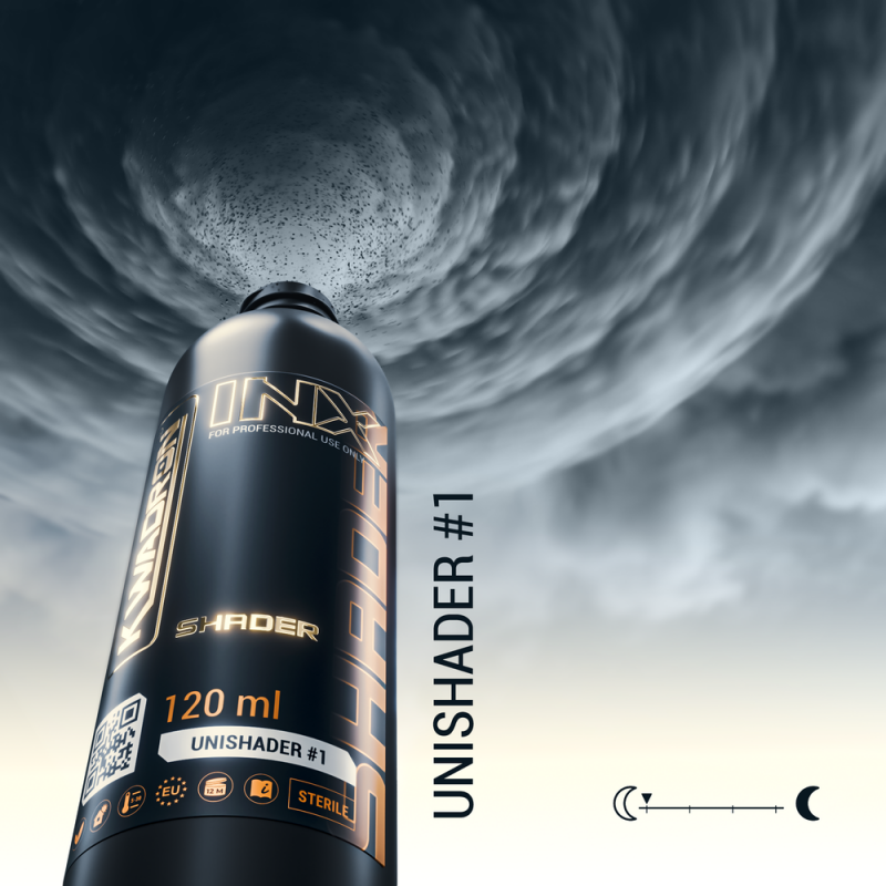 Kwadron INX UniShader #1 Tattoo Pigment 120ml/240ml - BVShop
