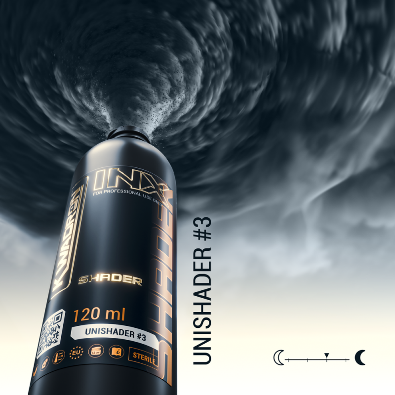 Kwadron INX UniShader #3 Tattoo Pigment 120ml/240ml - BVShop
