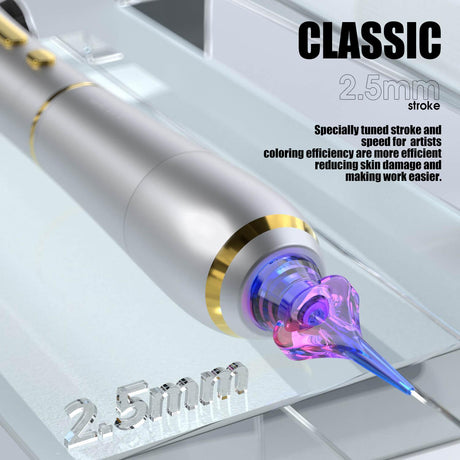 Mast P40 Wireless Tattoo Pen And PMU Machine Pink - BVShop