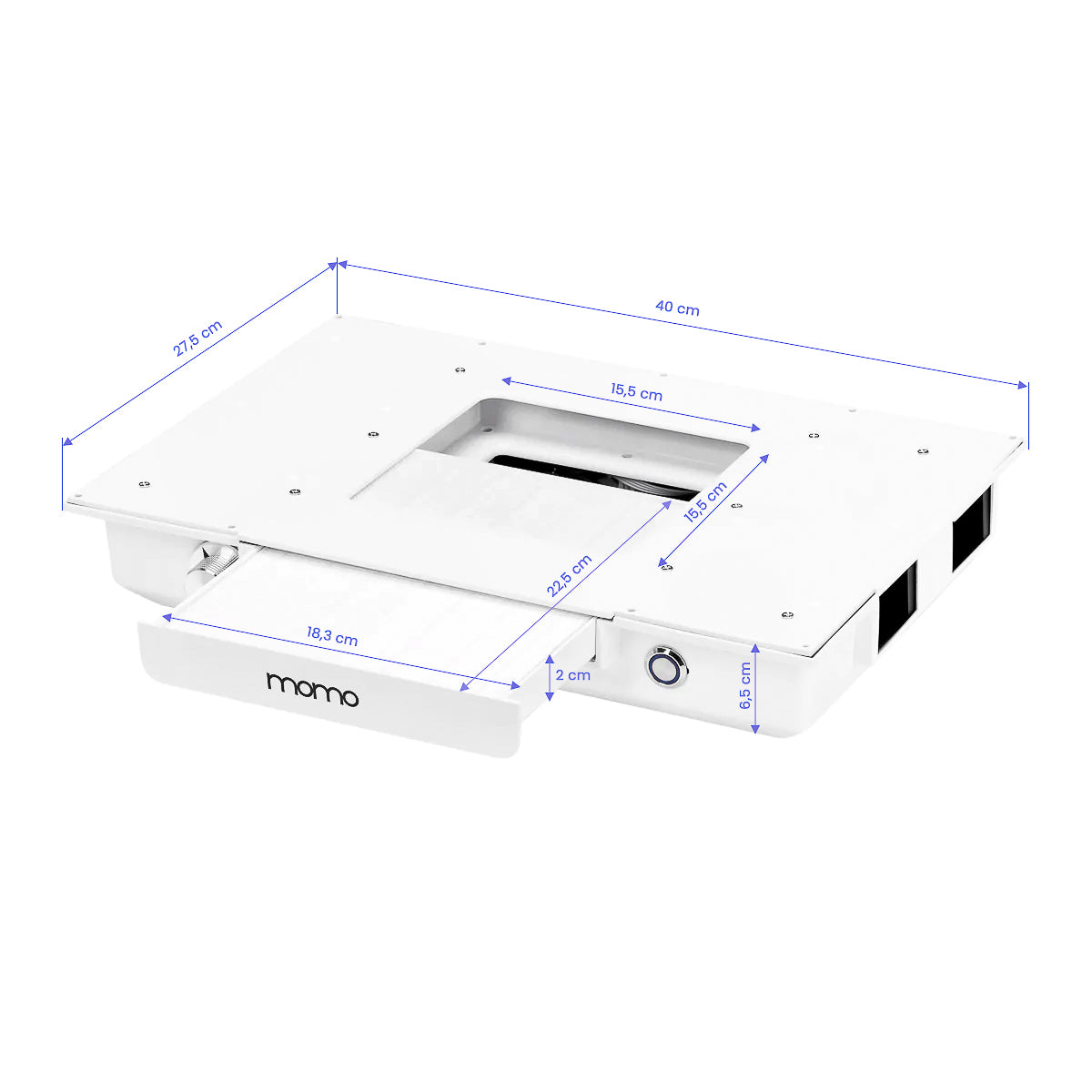 Momo 05-SL cosmetic desk with absorber - BVShop