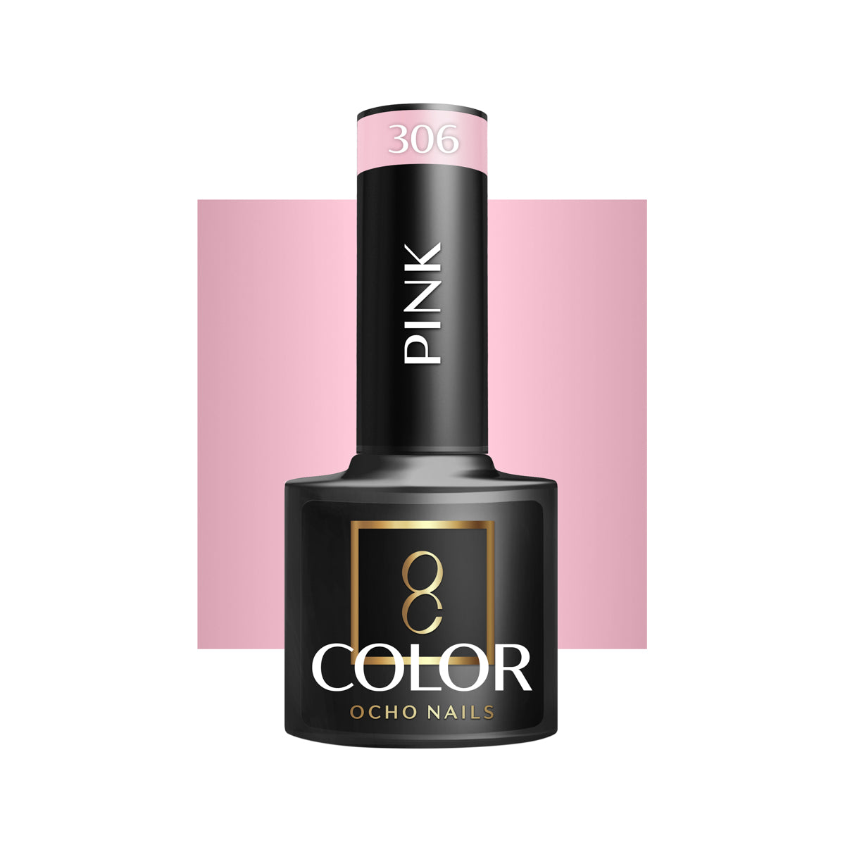 OCHO NAILS Hybrid nail polish pink 306 -5 g - BVShop
