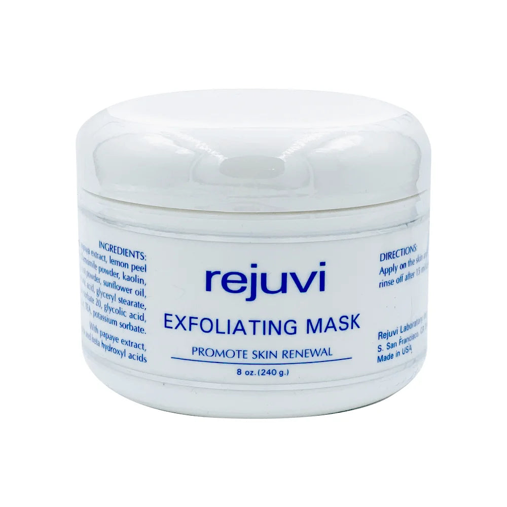 Rejuvi Exfoliating Mask 240ml jar AHA and BHA exfoliating face mask