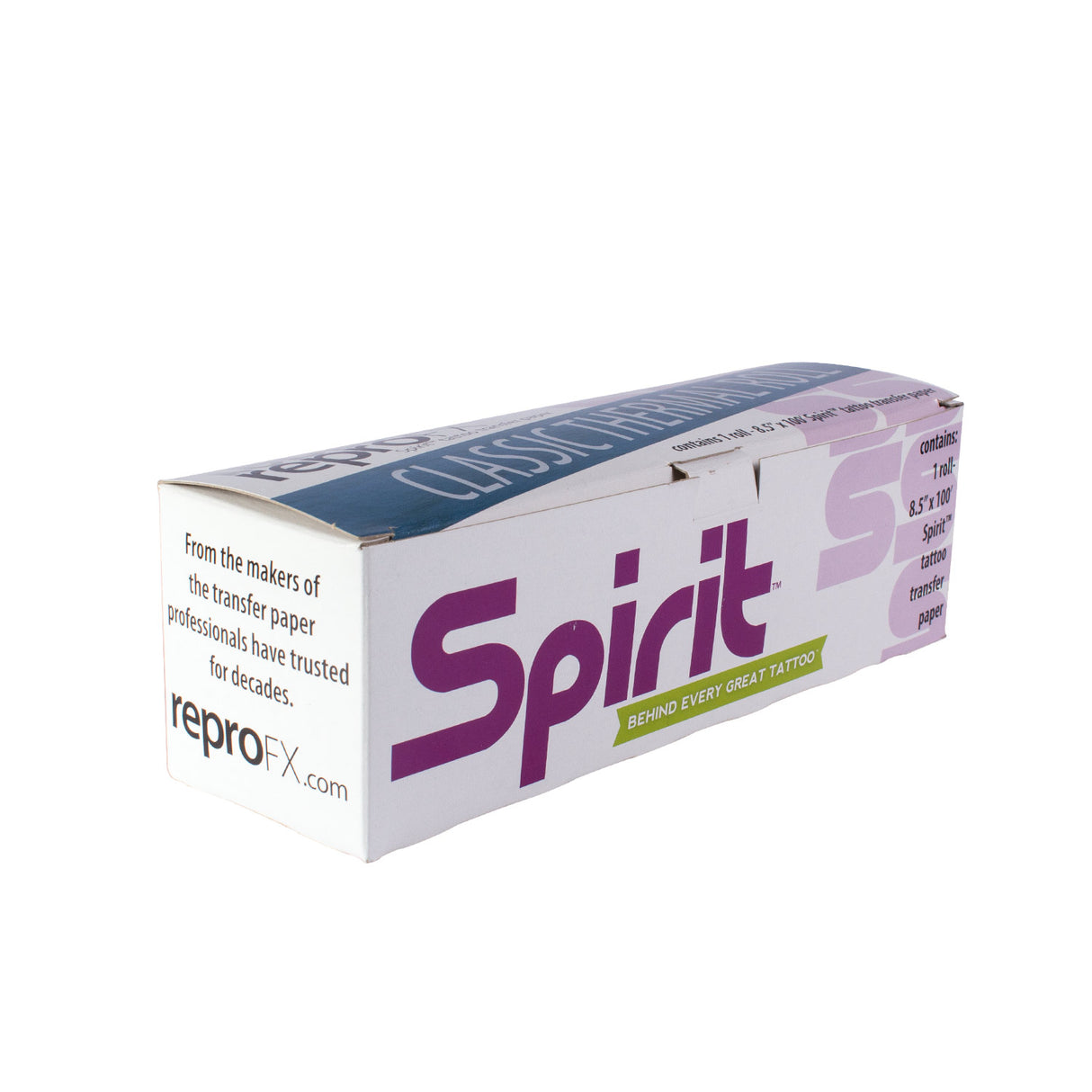 Термокопировальная бумага ReproFX Spirit Classic Purple для гекторафии, рулон 21,6 см × 3048 см