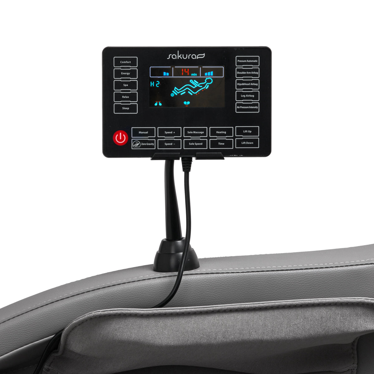 Sakura massage chair Classic 305 gray - BVShop