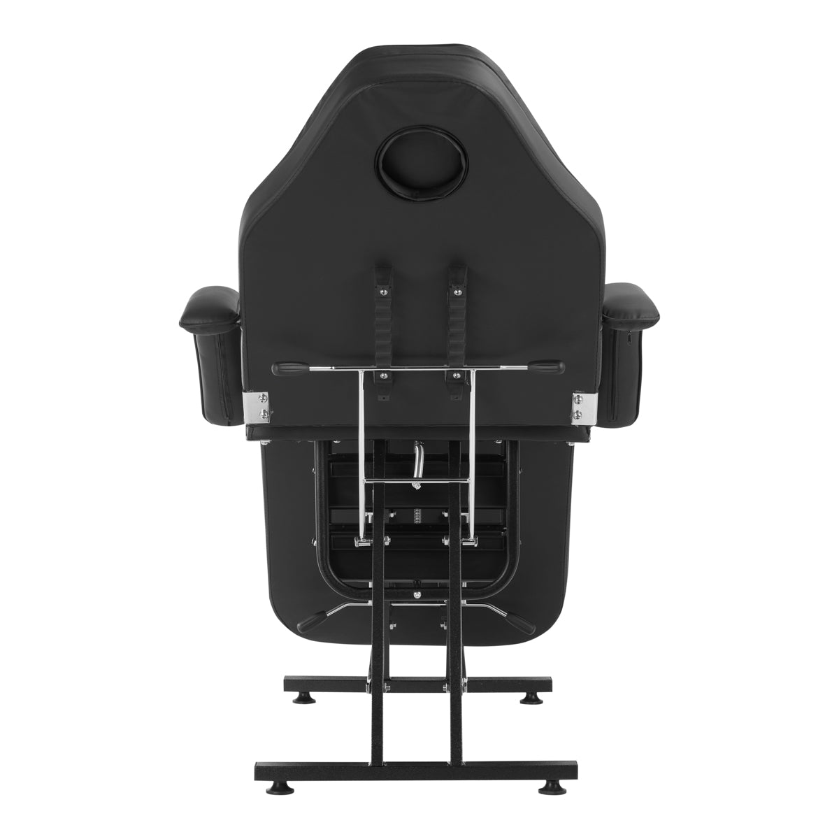 Sillon cosmetic chair with cuvettes black - BVShop