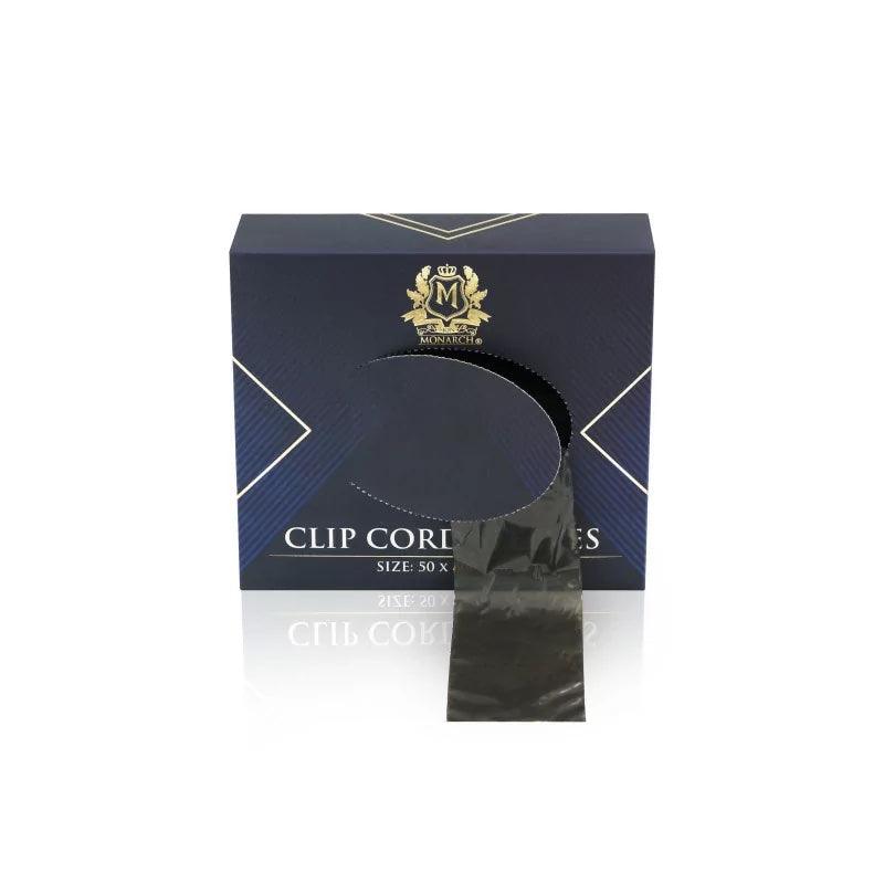 Skin Monarch Clip Cords Sleeves 50 x 800mm Dark Grey125 pcs. - BVShop