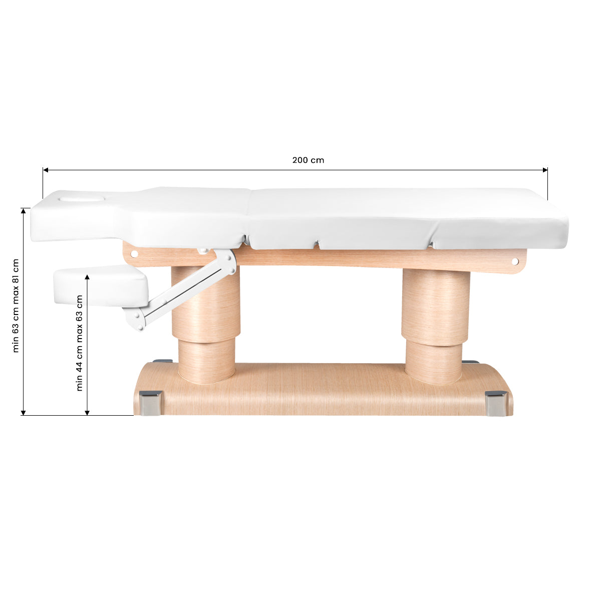 Spa cosmetic bed azzurro 838 4 strong. heated - BVShop