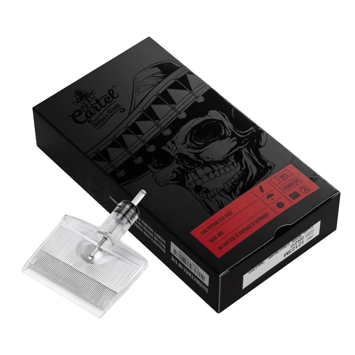 Tattoo Cartridge EL CARTEL V2 0.35 123M ShortTaper 5pcs. - BVShop