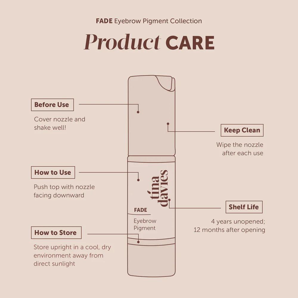 Tina Davies FADE Medium Neutral Brown Pigments 15ml - BVShop