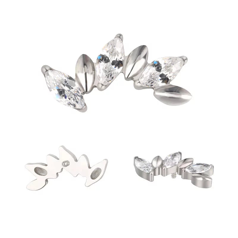 Титановое кольцо Альтернативная Маркиза