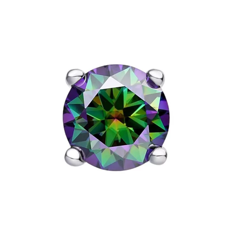 Titāna gredzena galiņi ar cirkonija apmali