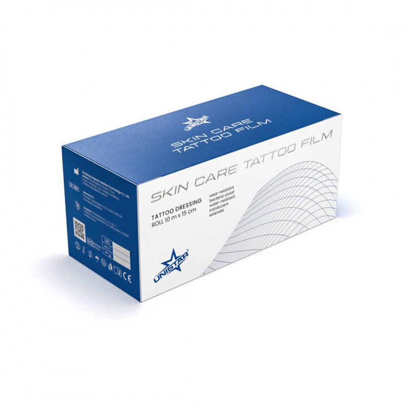 Unistar Skin Care Tattoo Film Dressing On A Roll 10m x 15cm - BVShop