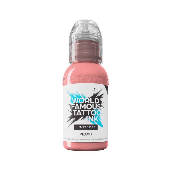 World Famous Limitless Tattoo Ink Peach 30ml - BVShop
