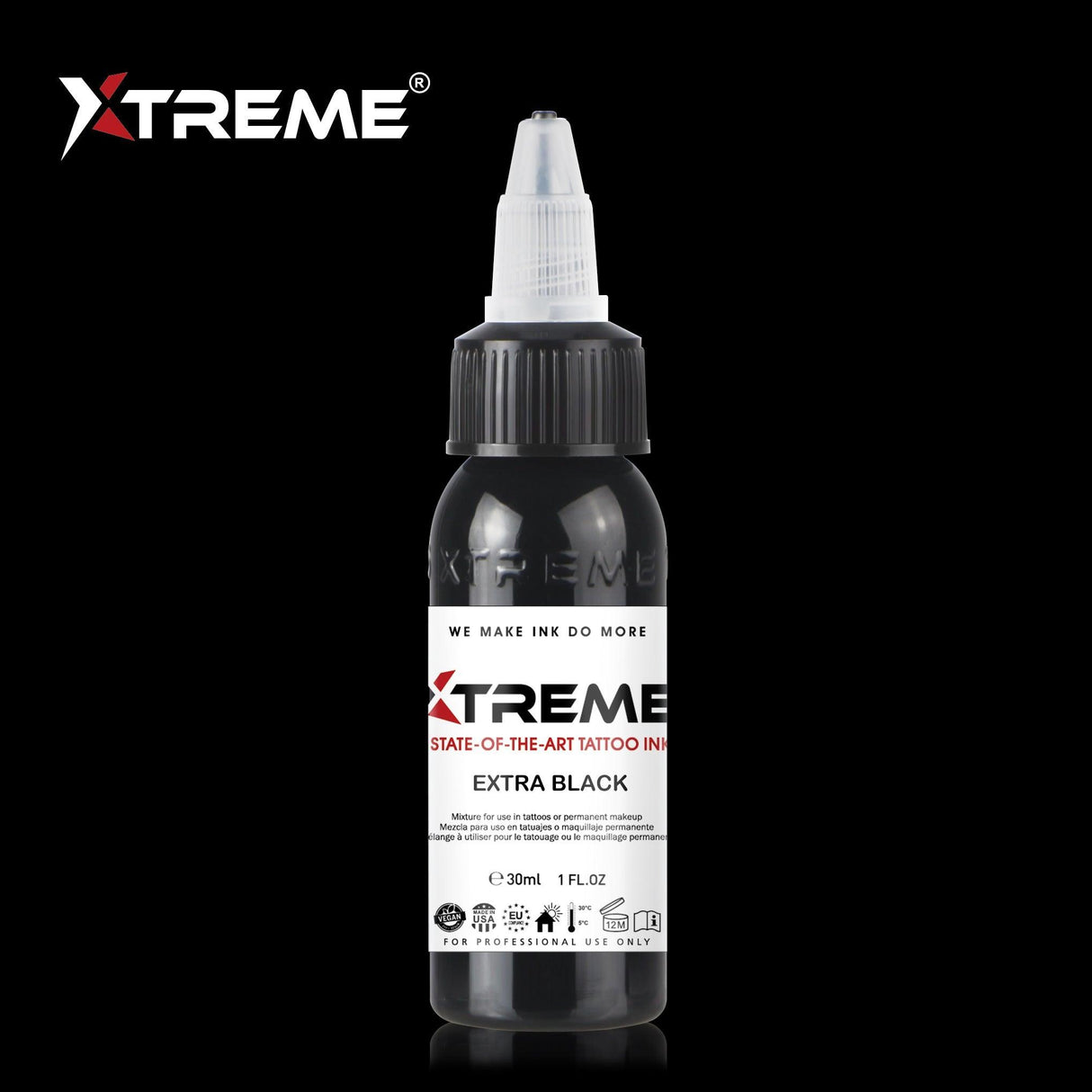 XTreme Ink Extra Black 120ml - BVShop