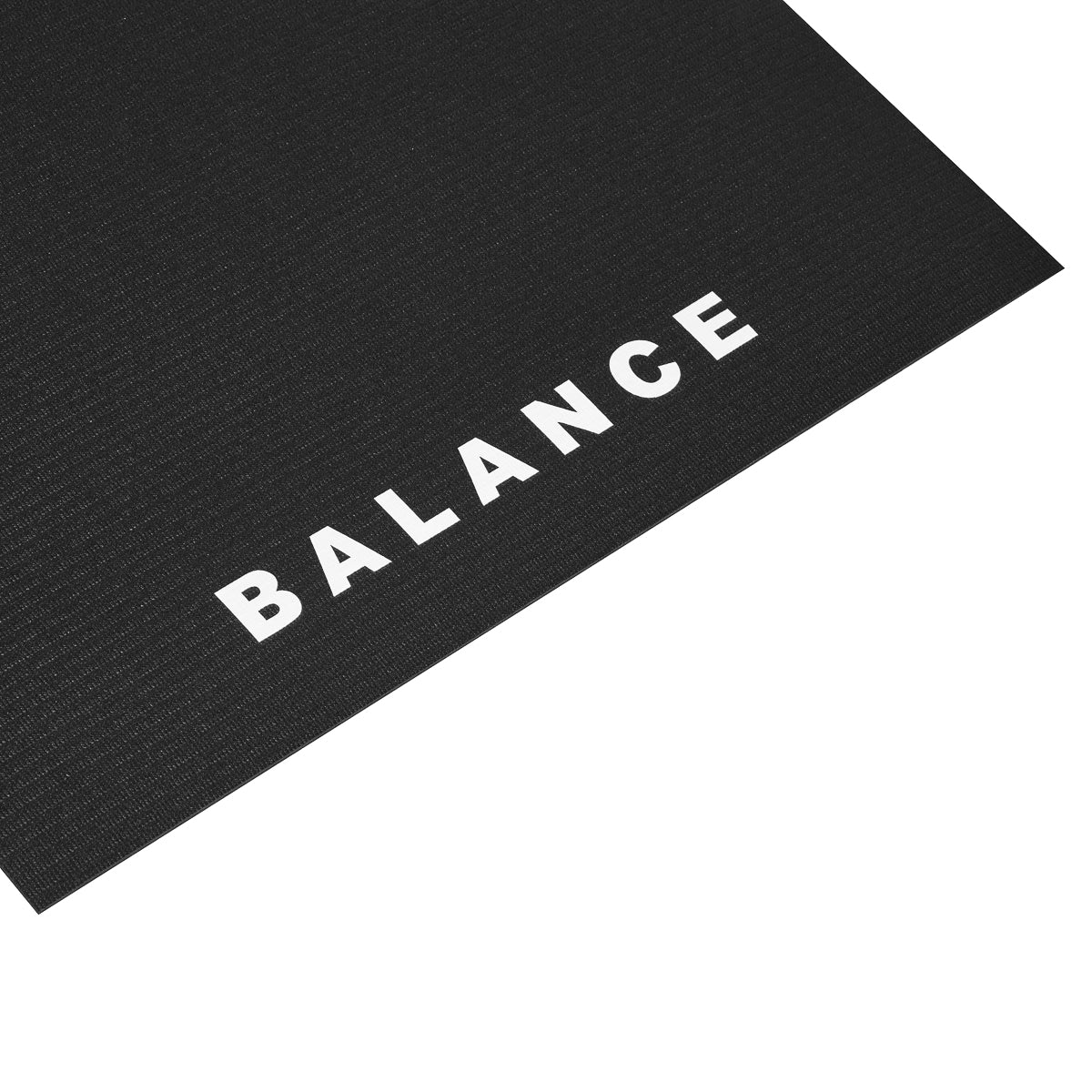 YOGA MAT BALANCE PVC BLACK - BVShop