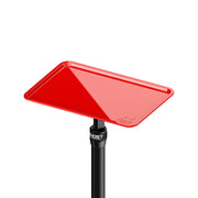 Ghost Tray Top Travel Tray Base Full System in red, featuring a sturdy design and secure compartments for on-the-go convenience.
