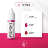 The Pigment 09 Fuchsia Пигмент (15ml)
