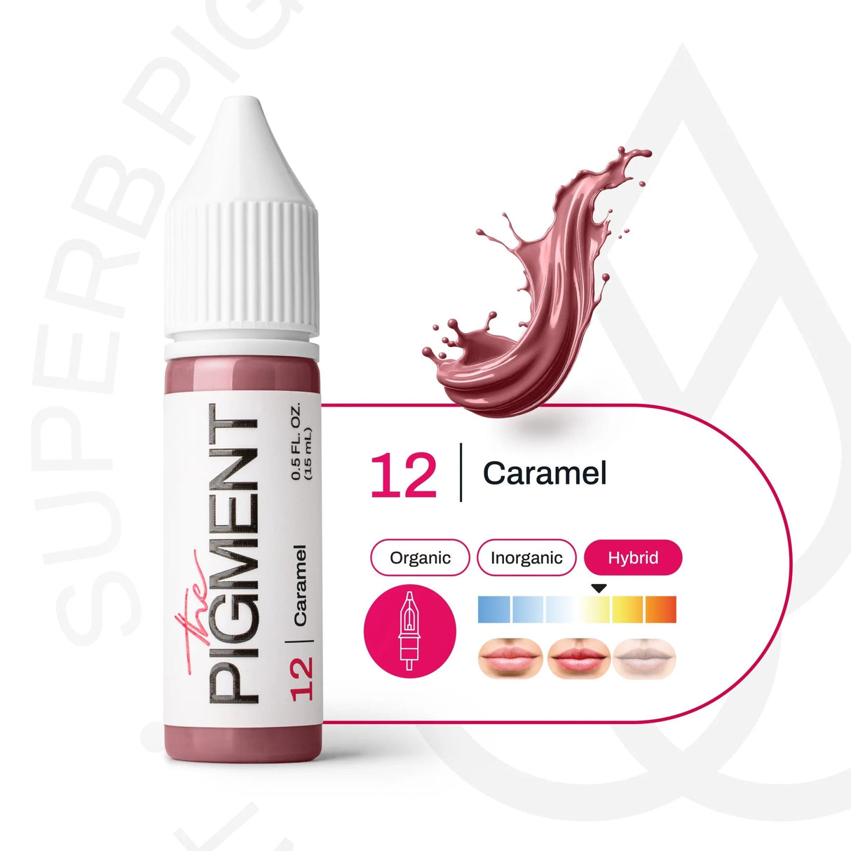 The Pigment 12 Caramel Pigments (15ml)
