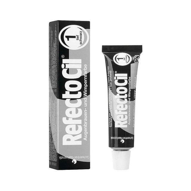 RefectoCil Eyebrow And Eyelash Dye 1 Pure Black 15ml - BVShop