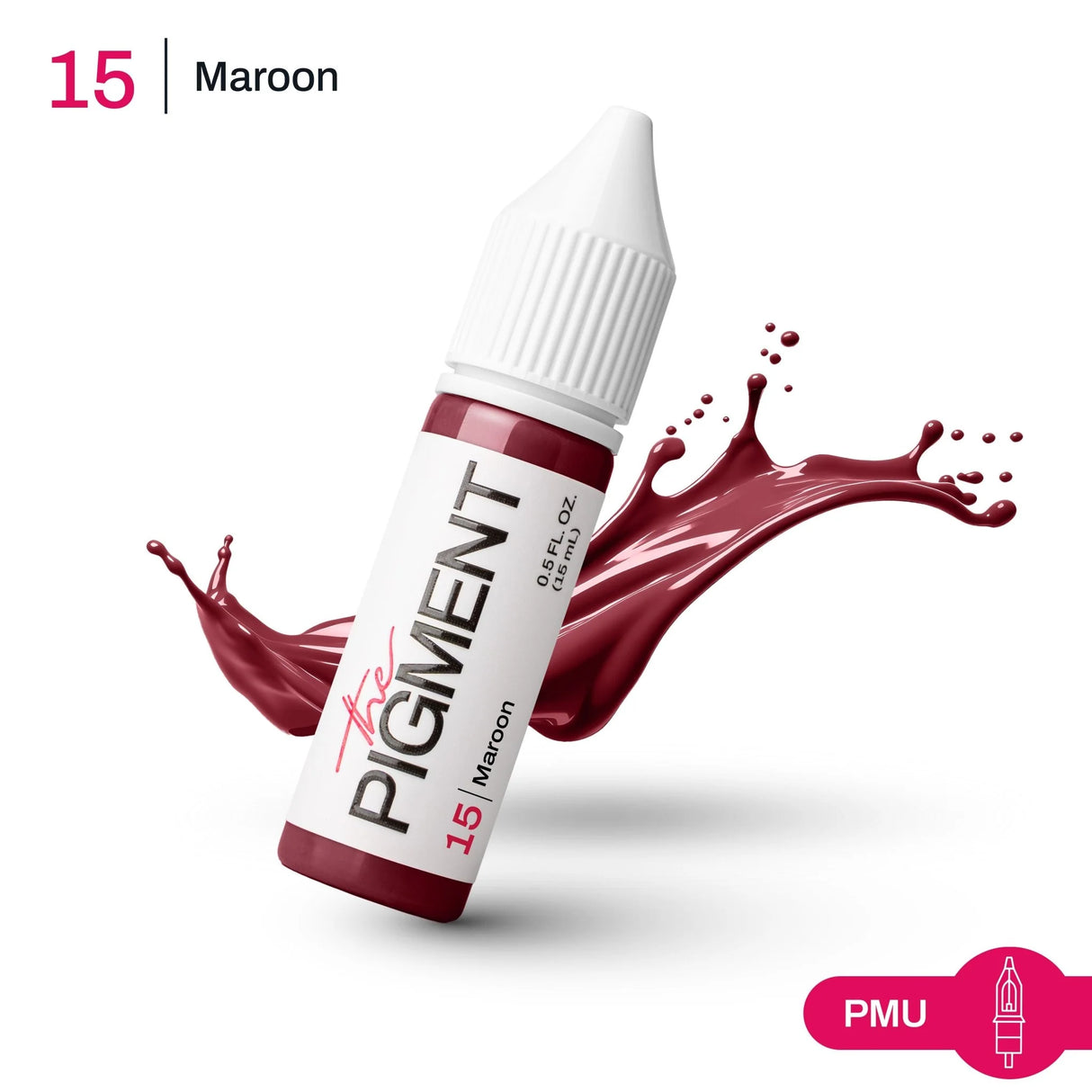 The Pigment 15 Maroon Pigments (15ml)
