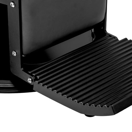 Gabbiano Visionerio barber chair black with black frame - BVShop