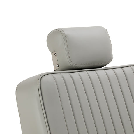 Gabbiano Visionerio barber chair grey chrome frame - BVShop