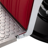 Gabbiano Elias barber chair red - BVShop