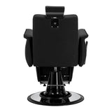 Gabbiano Athena barber chair black - BVShop