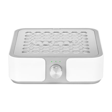 MOMO Dust Absorber P30 60W in white and silver with sleek design and control panel, ideal for efficient dust removal.