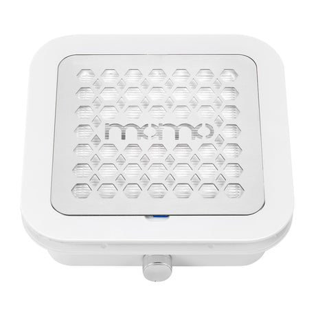 White MOMO Dust Absorber Momo P30 built-in with 60W power, shown installed for efficient dust removal.