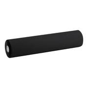 Black disposable laminated paper sheet, 50 x 40 meters, from BVShop, showing a large roll of waterproof, durable paper for industrial use.