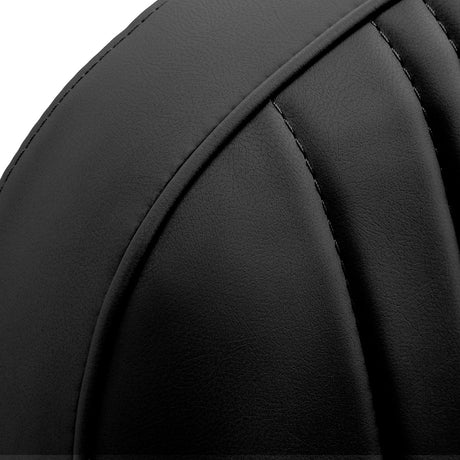 Black GABBIANO Gabbiano Acri hairdressing chair with padded seat and adjustable height for salon styling.