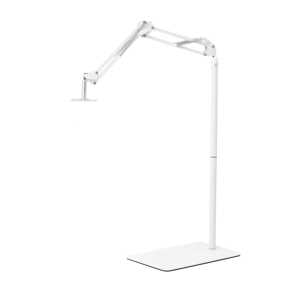 GLOW regulējams UV/LED pedikīra lampas statīvs – Balts; šarnīru svira, cits stāvoklis