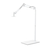 GLOW regulējams UV/LED pedikīra lampas statīvs – Balts; šarnīru svira, cits stāvoklis