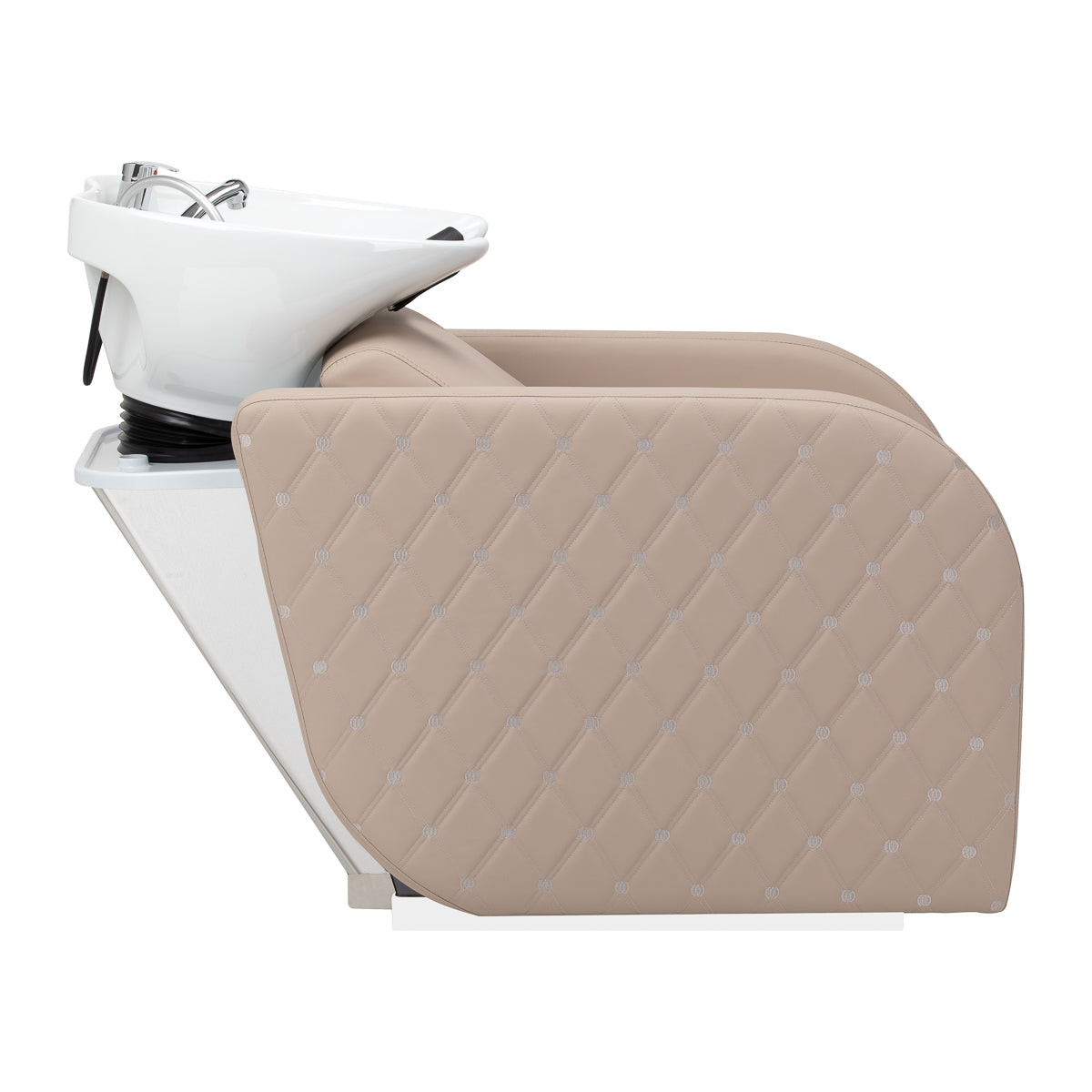 Gabbiano Ines Электрическая Парикмахерская Мойка С Массажем – Бежевая · Вид сбоку