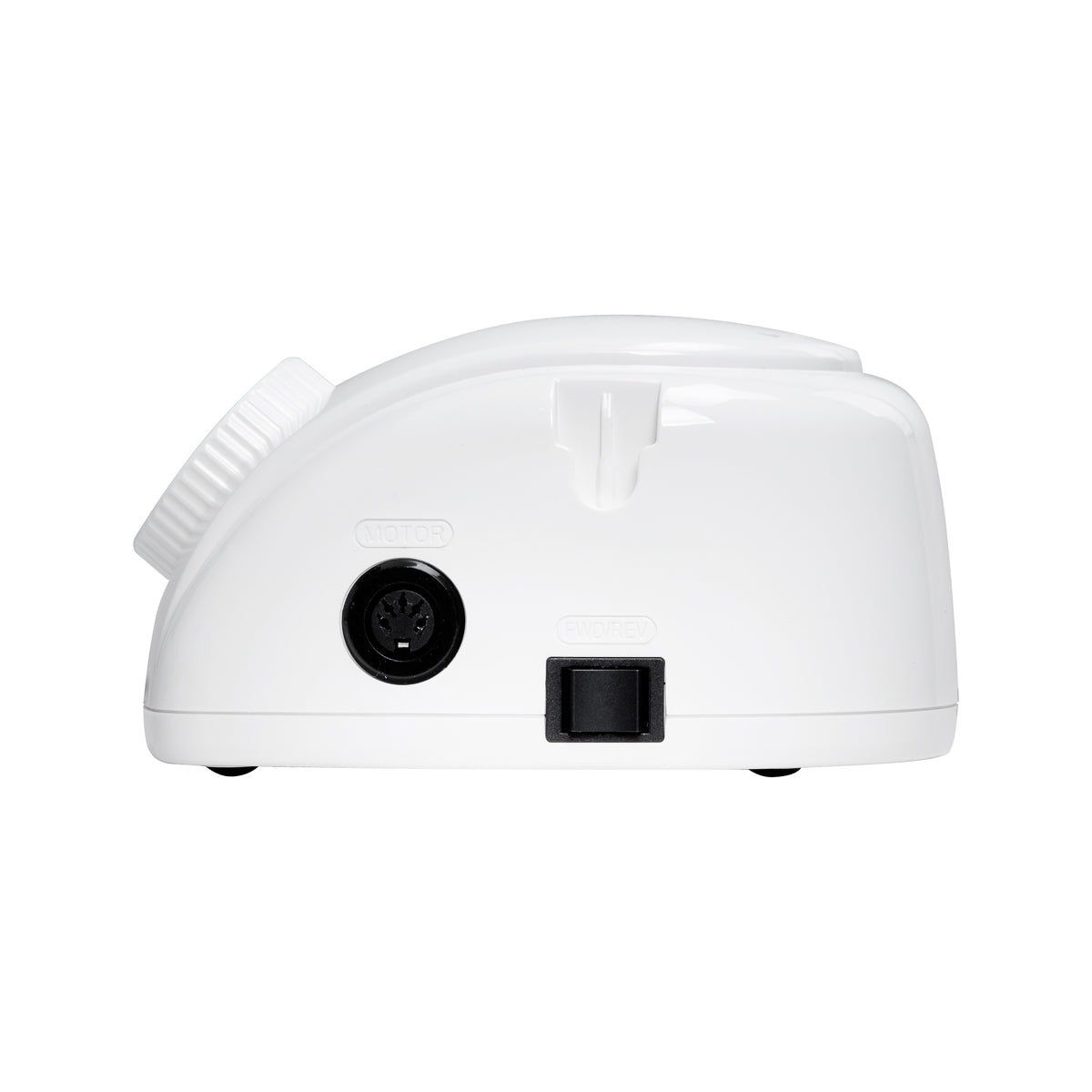 EXO Futura Nagu Frēze 65W – Balta · Savienojuma ligzdas