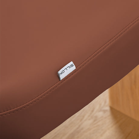 Sillon Relax · коричневый · этикетка Sillon и шов