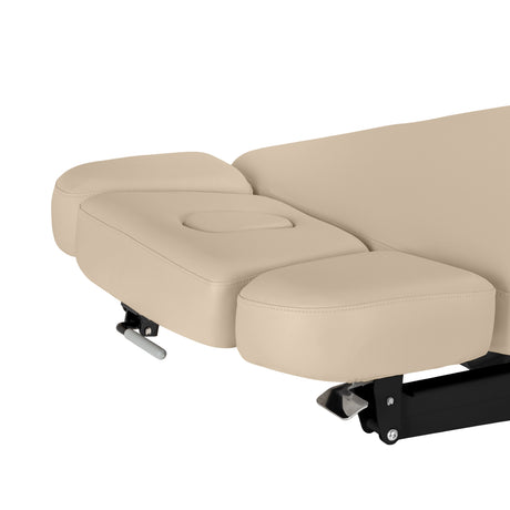 Электрическая SPA-Кушетка Sillon Relax – Цвет Бежевый, Основание Чёрное · Боковые части подголовника