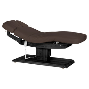 Электрическая SPA-Кушетка Sillon Relax – Цвет Тёмно-Коричневый, Основание Чёрное · Общий вид