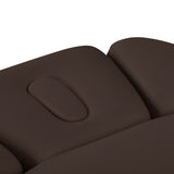Электрическая SPA-Кушетка Sillon Relax – Цвет Тёмно-Коричневый, Основание Чёрное · Отверстие для лица