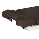 Электрическая SPA-Кушетка Sillon Relax – Цвет Тёмно-Коричневый, Основание Чёрное · Боковые части подголовника