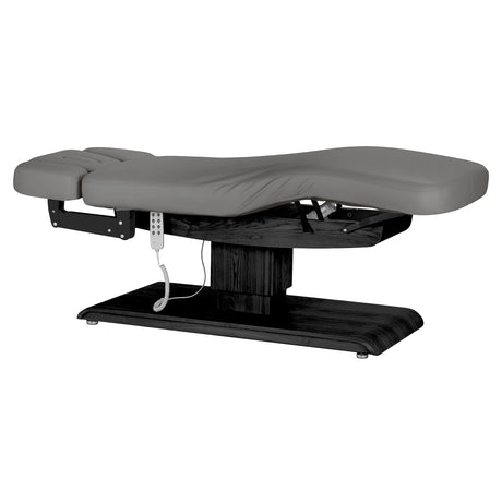 Электрическая SPA-Кушетка Sillon Relax – Цвет Серый, Основание Чёрное · Общий вид