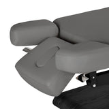 Электрическая SPA-Кушетка Sillon Relax – Цвет Серый, Основание Чёрное · Боковые части подголовника