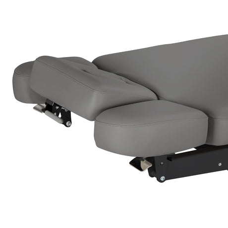 Электрическая SPA-Кушетка Sillon Relax – Цвет Серый, Основание Чёрное · Боковые части подголовника