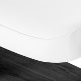 Sillon Relax · balts / melna · pārvalka malas šuve