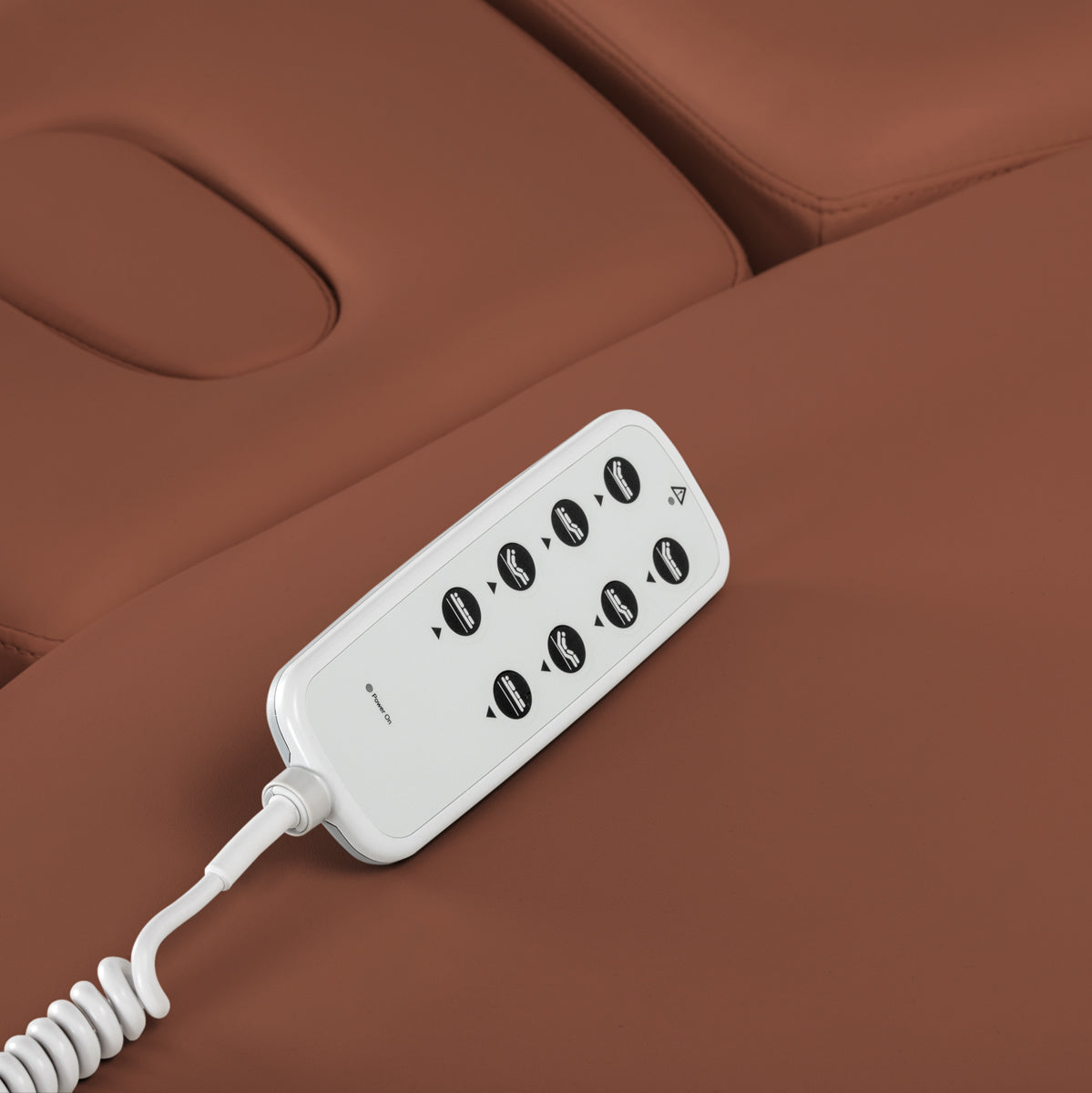 Sillon Relax · brūns / gaiši brūna · vadības pults