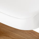 Sillon Relax · balts / gaiši brūna · pārvalka malas šuve